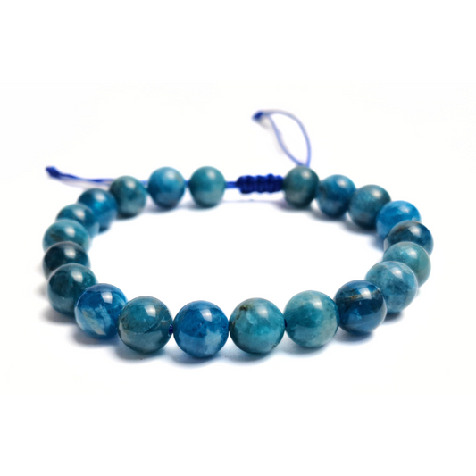 Apatite Macrame Bracelet