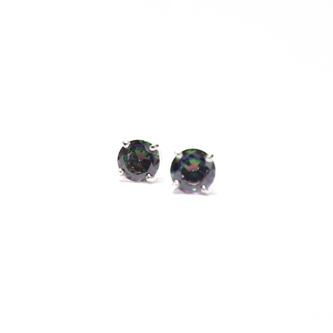 Mystic Topaz 7mm Studs