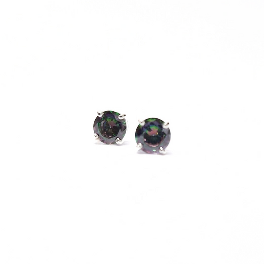 Mystic Topaz 7mm Studs