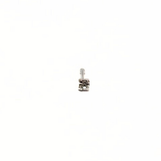 Silver Nose Stud 1,7mm