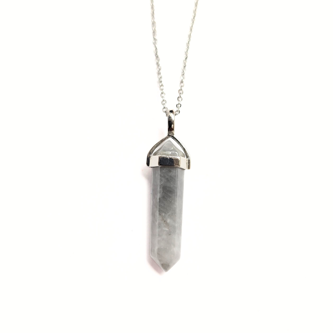 Lunar Quartz 45mm Pointed Pendant