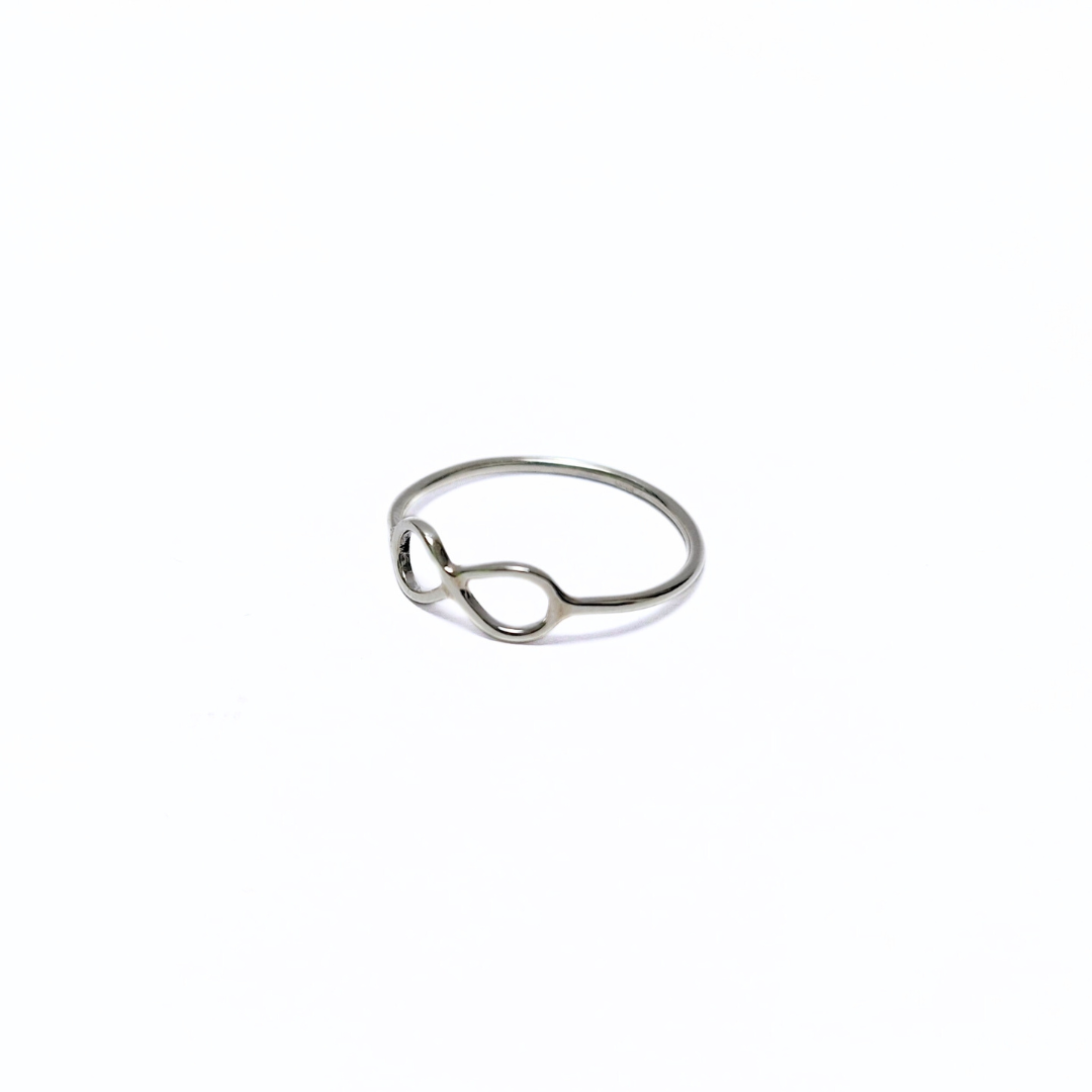 Infinity 15mm Ring |Silver