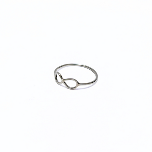 Infinity 15mm Ring |Silver