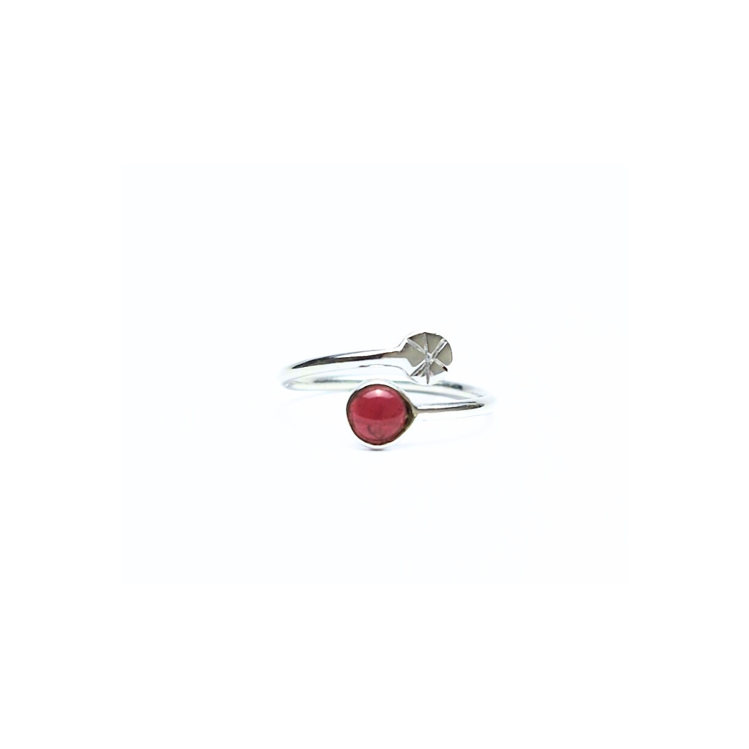 Garnet Wrap Ring