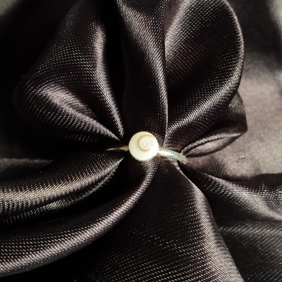 Shiva Shell 5mm Ring |Silver