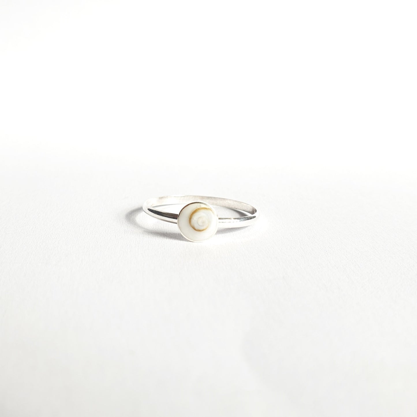 Shiva Shell 5mm Ring |Silver