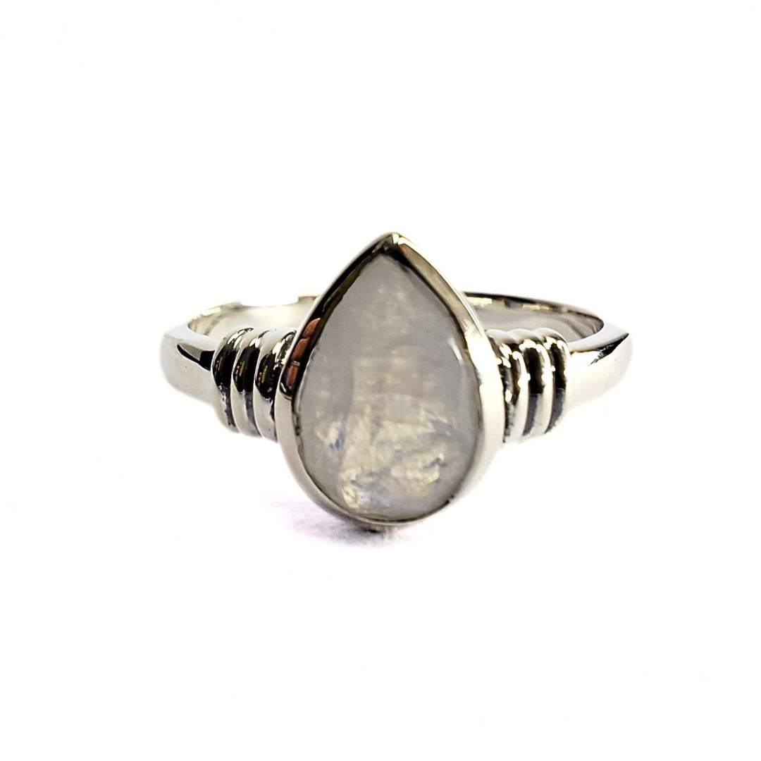 Moonstone Cleo Ring |Silver