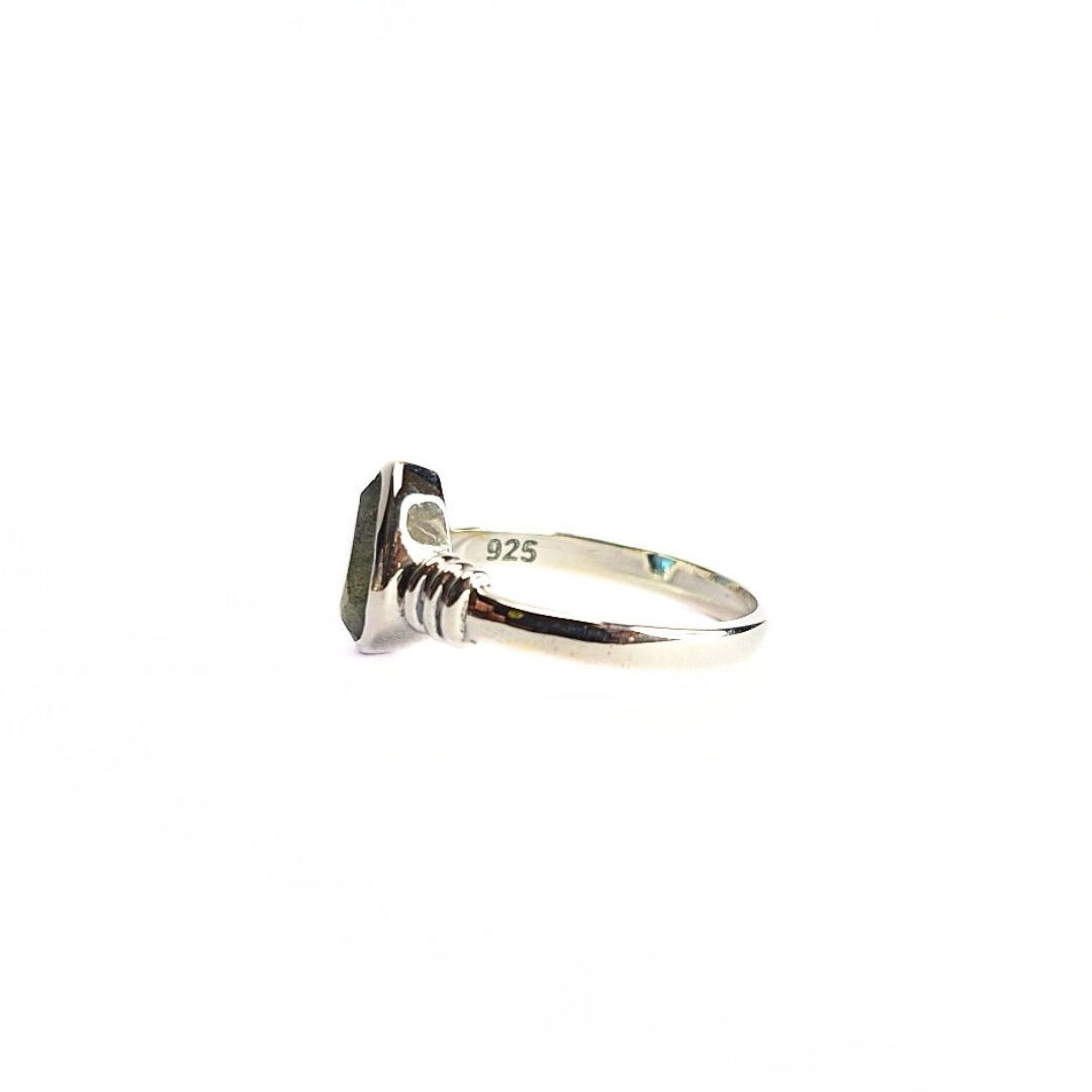 Labradorite Cleo Ring |Silver