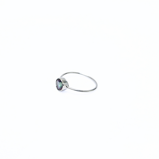 Mystic Topaz Julie Ring |Silver