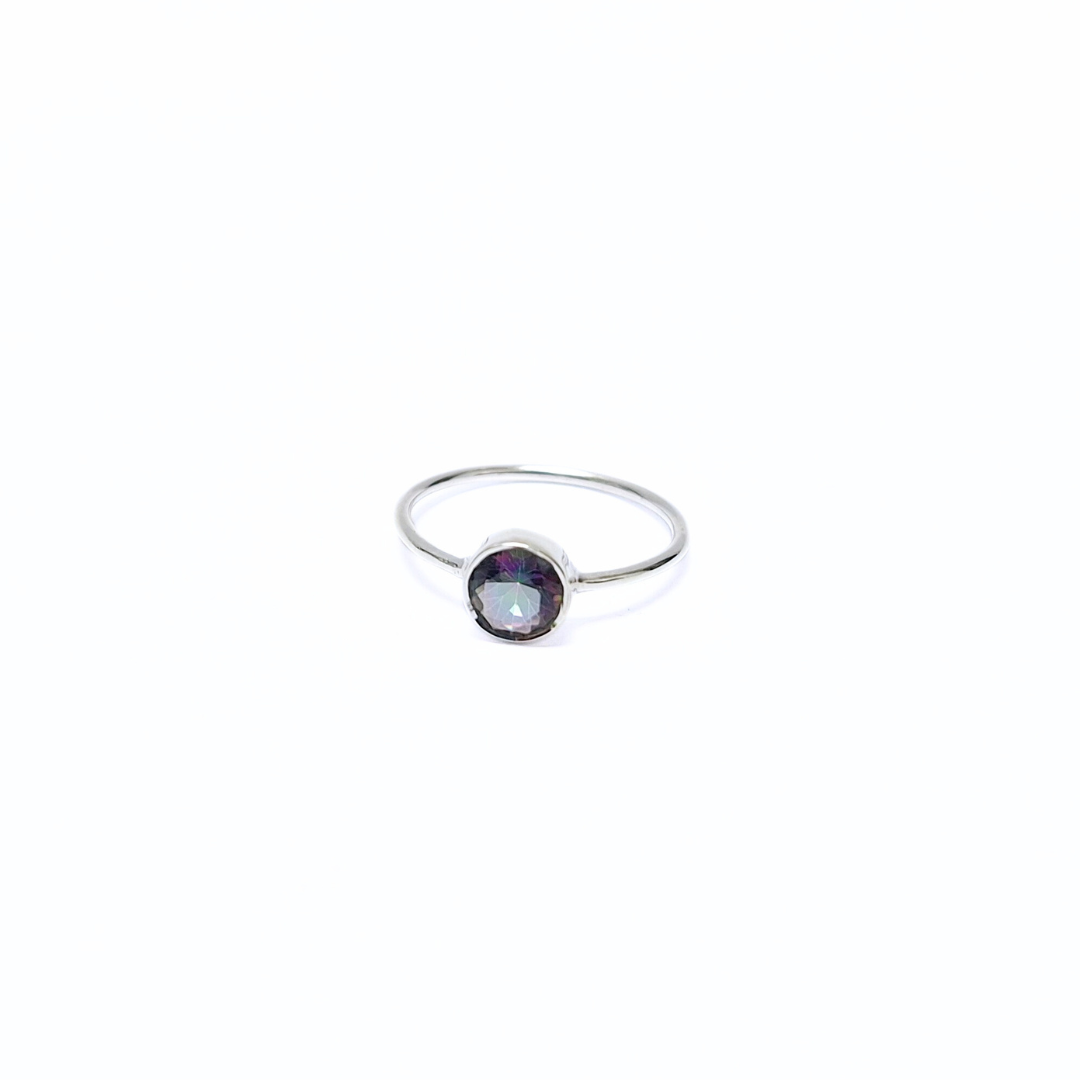 Mystic Topaz Julie Ring |Silver