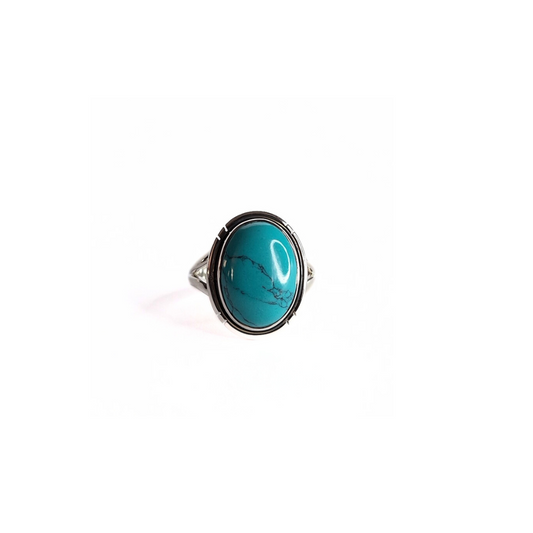 Turquoise Cab Ring (11x15)