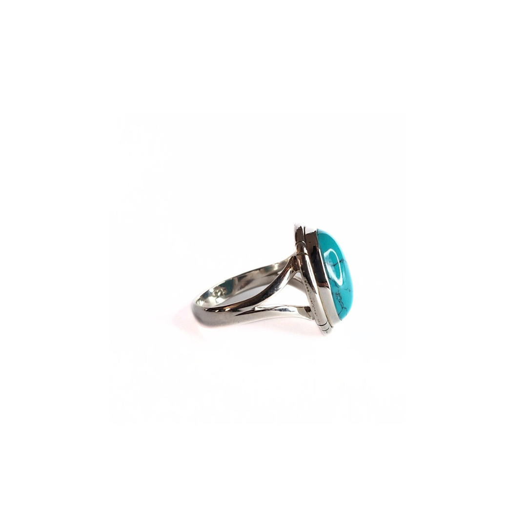 Turquoise Cab Ring (11x15)