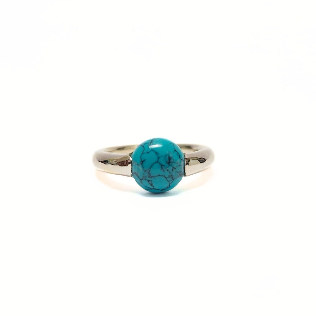 Turquoise Lexi Ring | SIlver