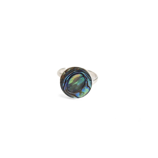 Abalone 14mm Ring