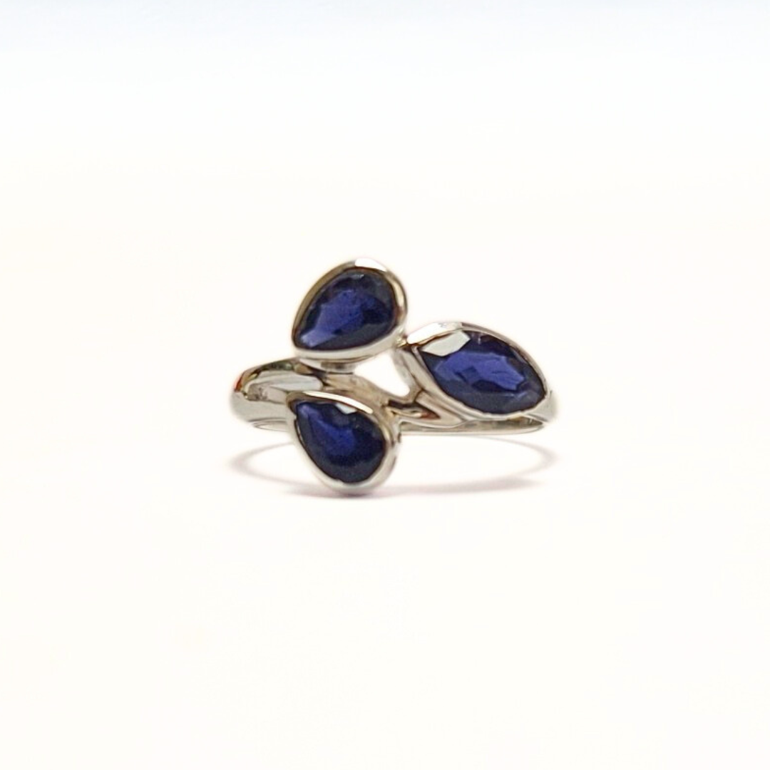 Iolite Gabz Ring |Silver