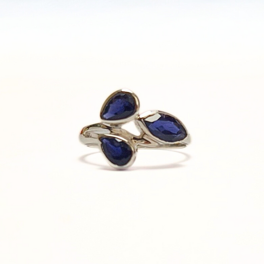 Iolite Gabz Ring |Silver