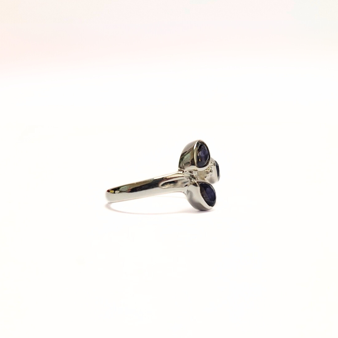 Iolite Gabz Ring |Silver