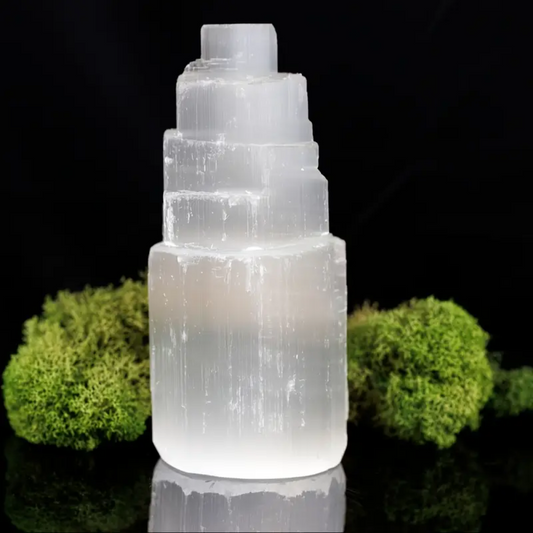 Selenite Tower 6cm