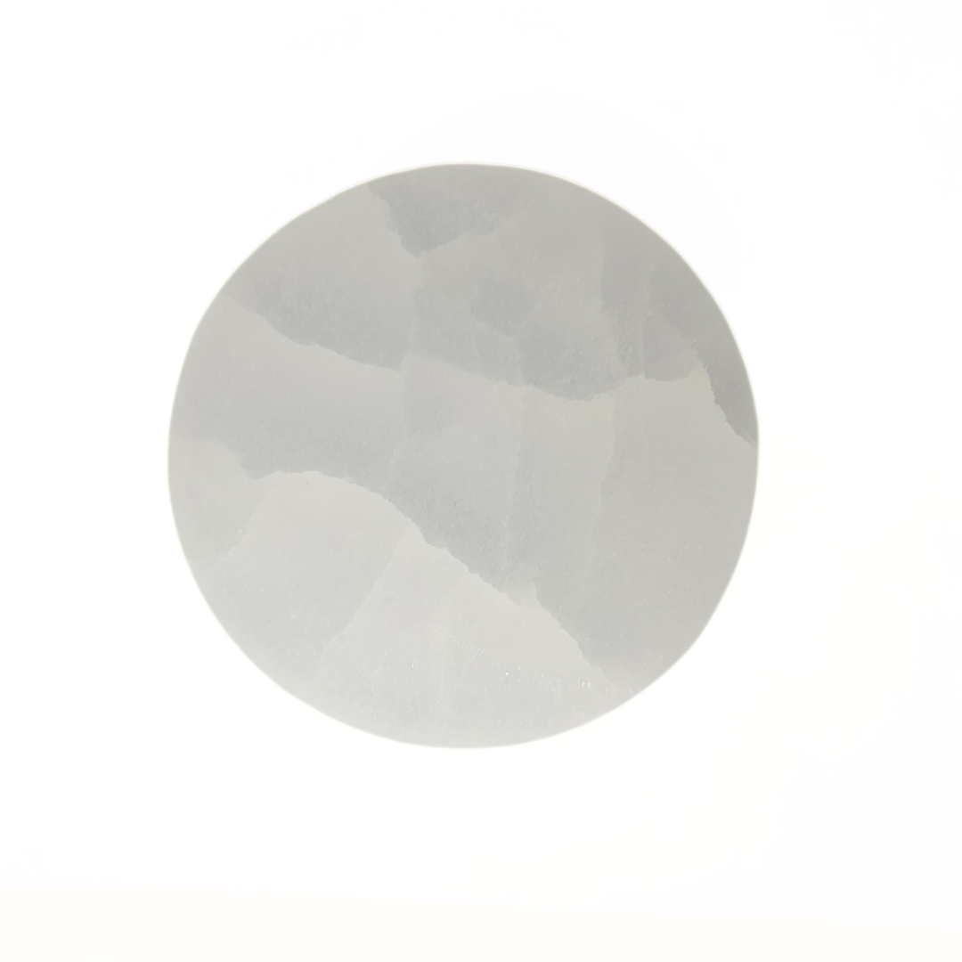 Selenite Full Moon Charging Plate