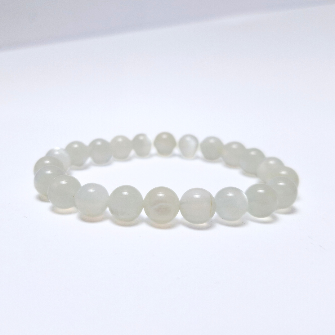 White Moonstone Bracelet