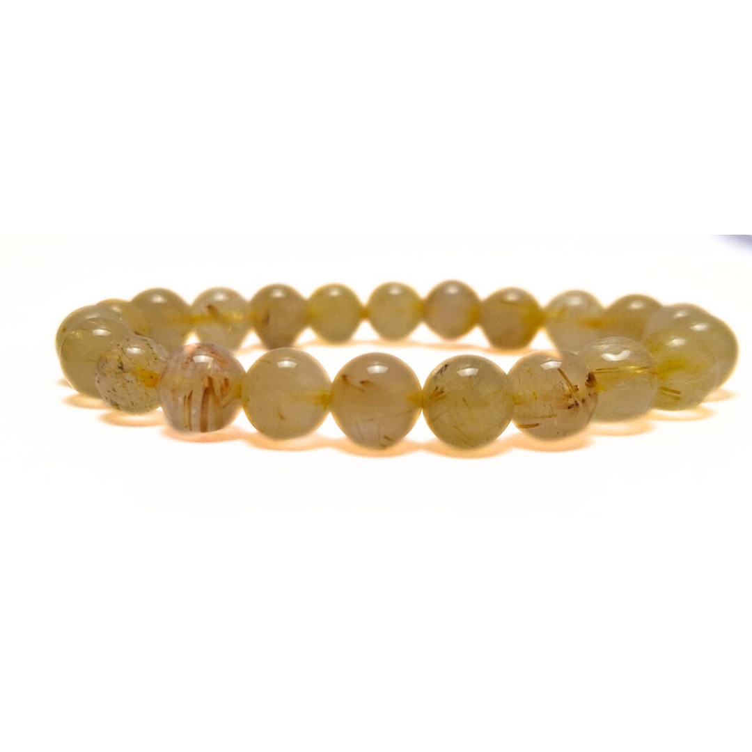 Rutilated Quartz Bracelet