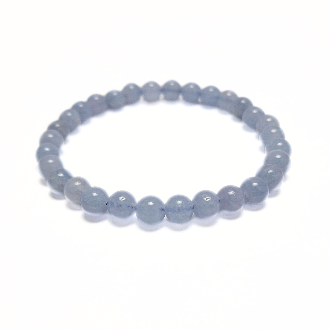 Aquamarine 6mm Bracelet