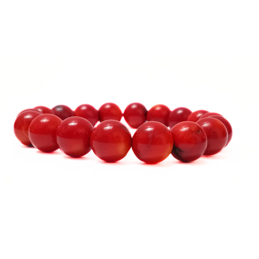 Red Coral 11mm Bracelet