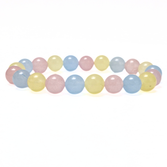 Morganite 10mm Bracelet