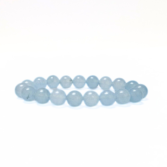 Blue Chalcedony 10mm Bracelet