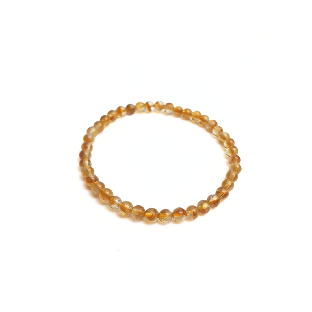 Citrine 4mm Bracelet