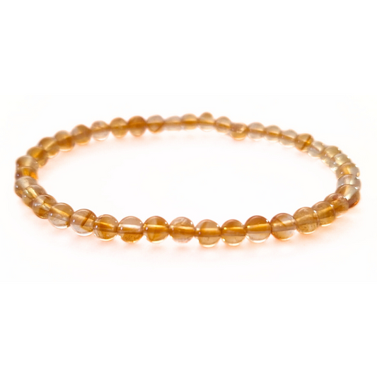 Citrine 4mm Bracelet