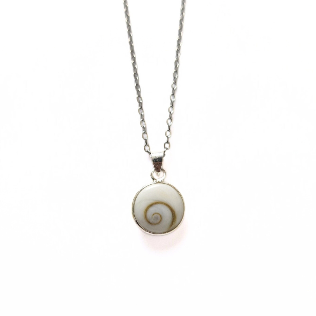 Shiva Shell 13mm Pendant |Silver