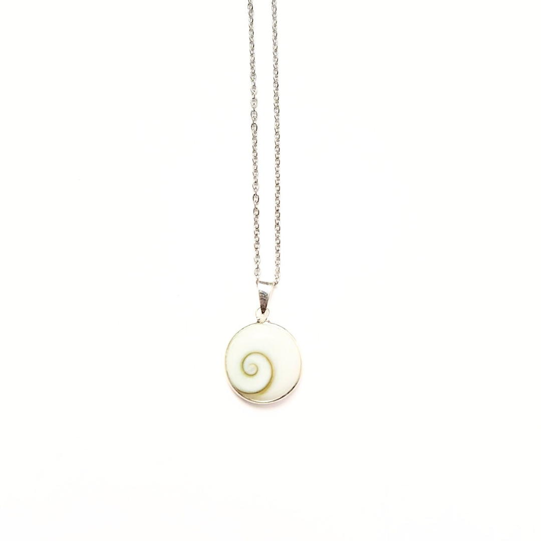 Shiva Shell 14mm Pendant |Silver