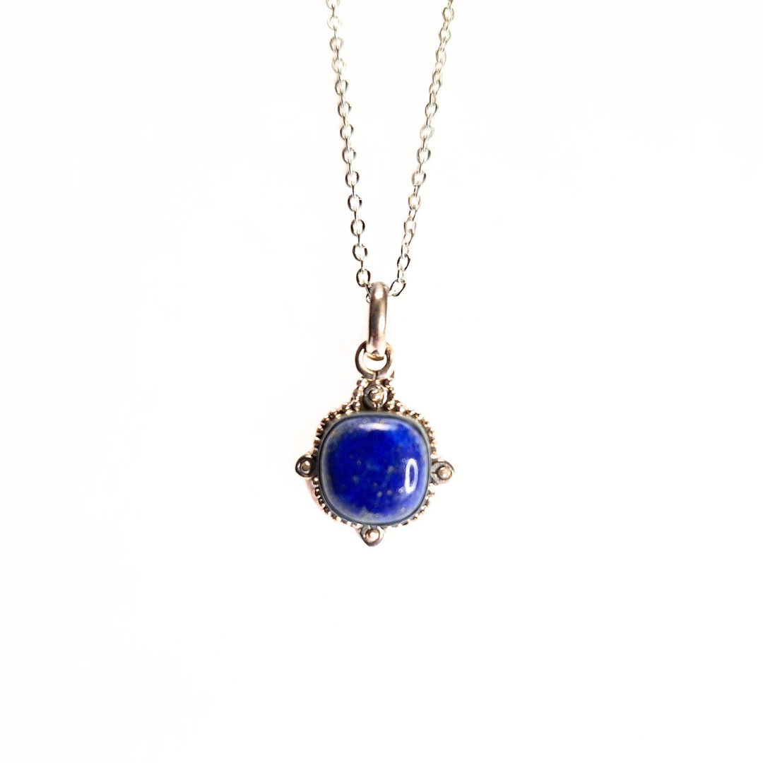 Lapis Lazuli Traditional Pedant |Silver