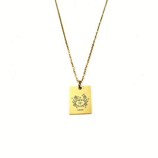 Cancer Necklace (Gold Plated)