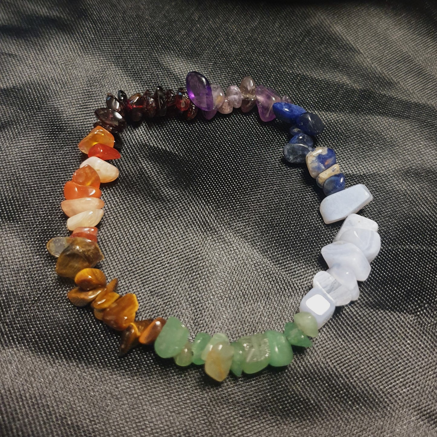 Chakra Chip Bracelet