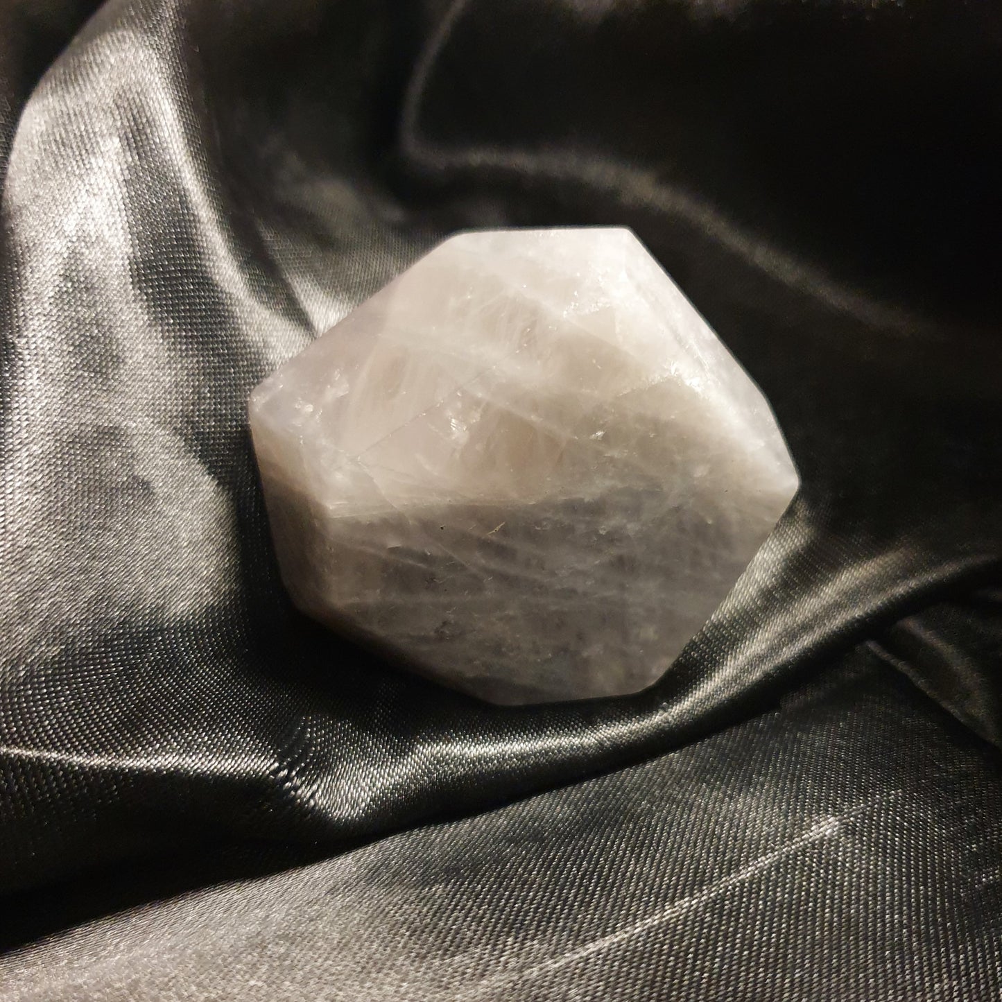 Lunar Quartz Facet Nugget