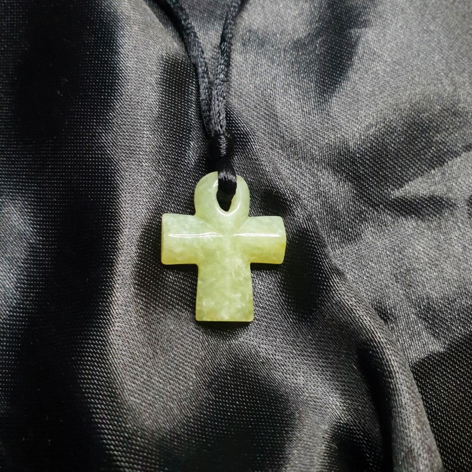 Jade Ankh Pendant