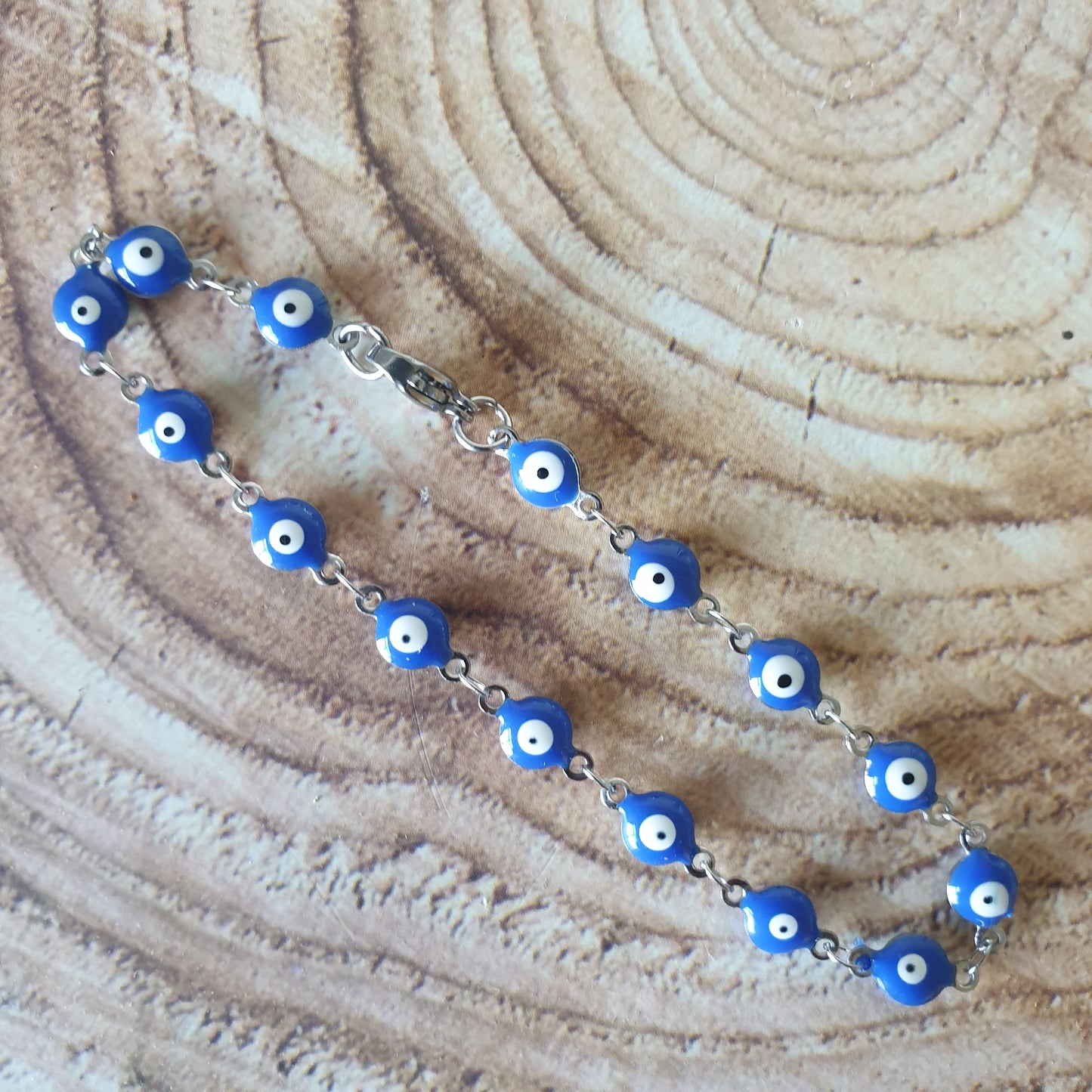 Evil Eye Stainless Steel Bracelet