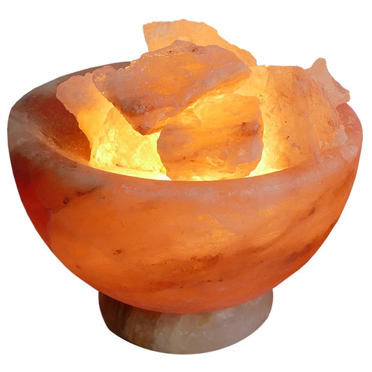 Himalayan Fire Bowl Salt Lamp