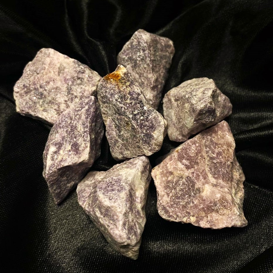 Lepidolite Raw