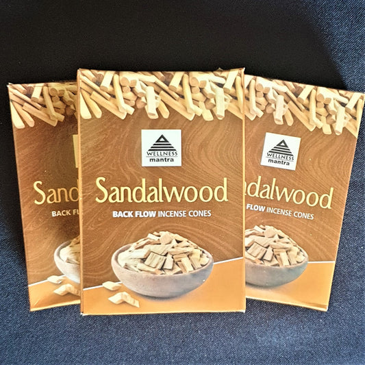 Mantra Sandalwood Backflow Incense