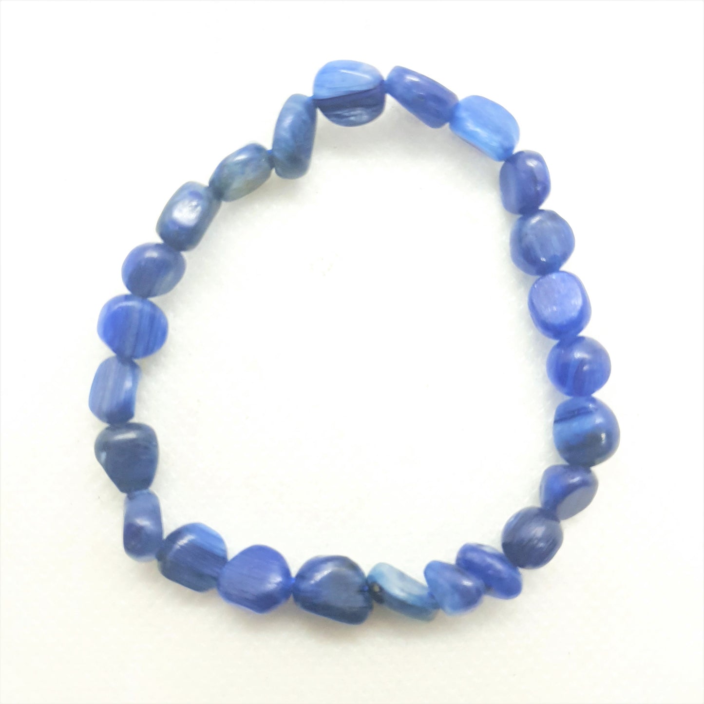 Blue Kyanite Nugget Bracelet