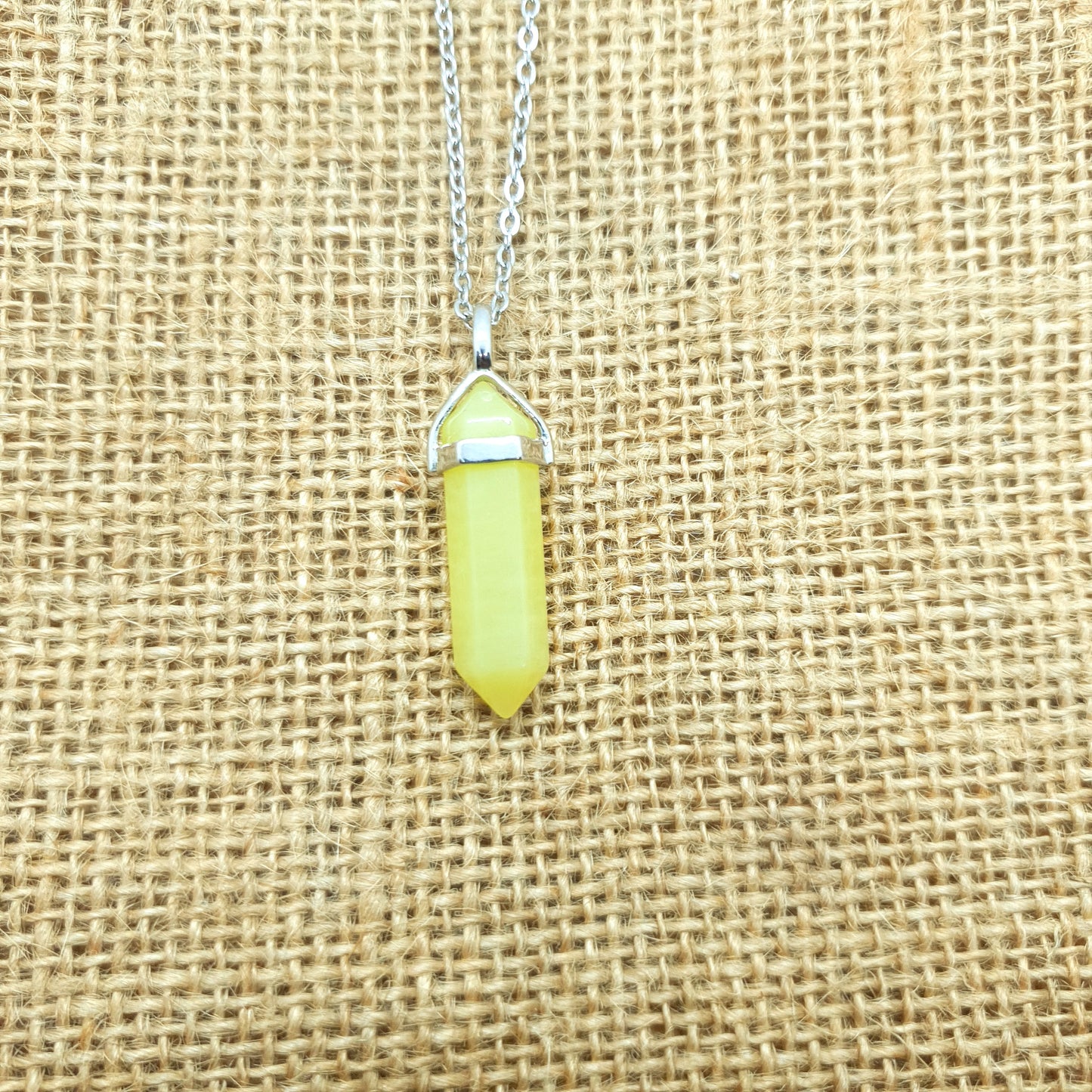 New Jade Pointed Pendant