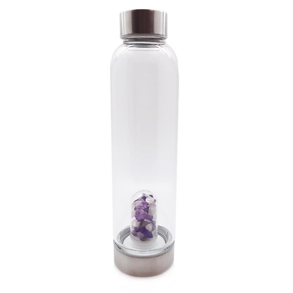 Amethyst Gem Water Bottle