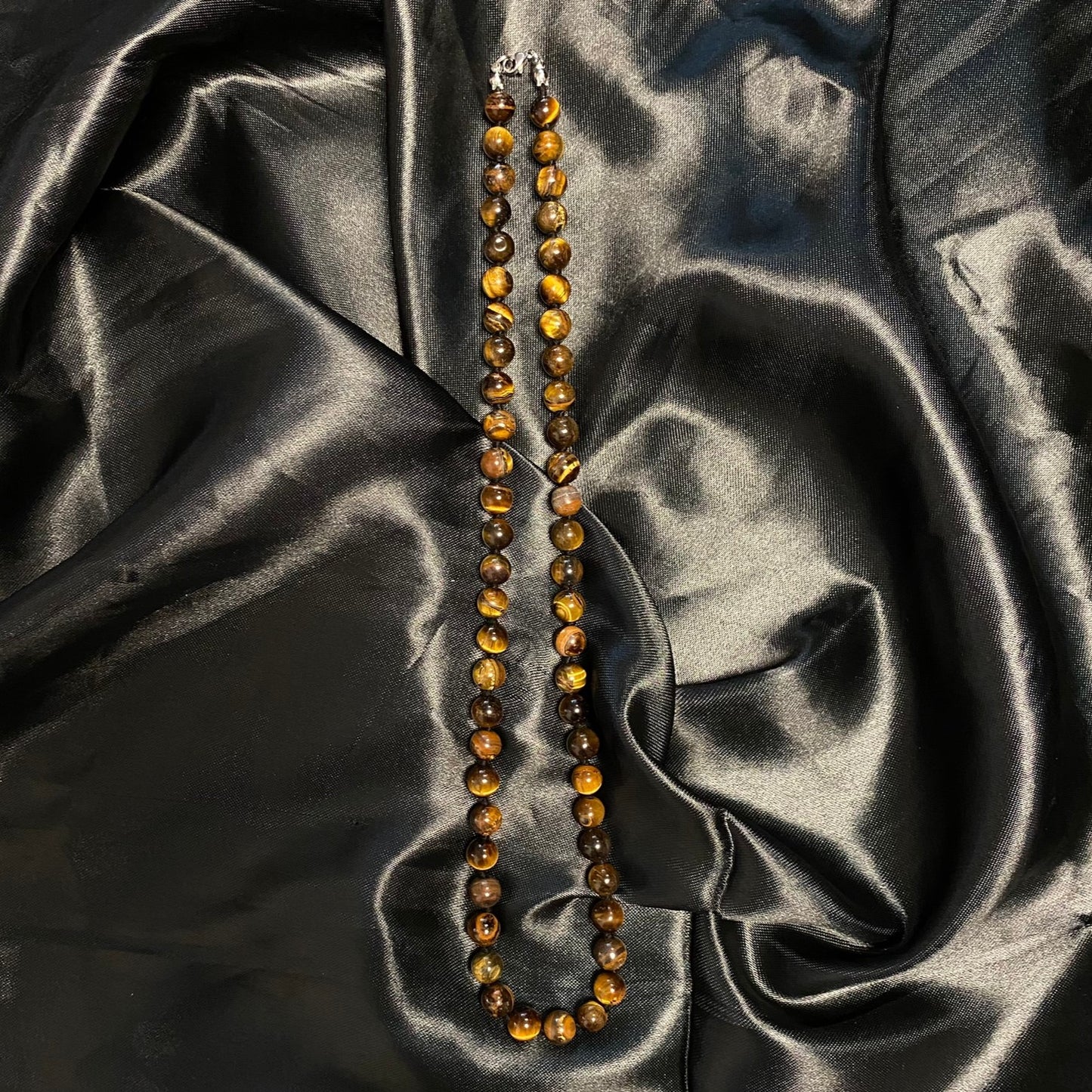 Tigers Eye Beaded Necklace