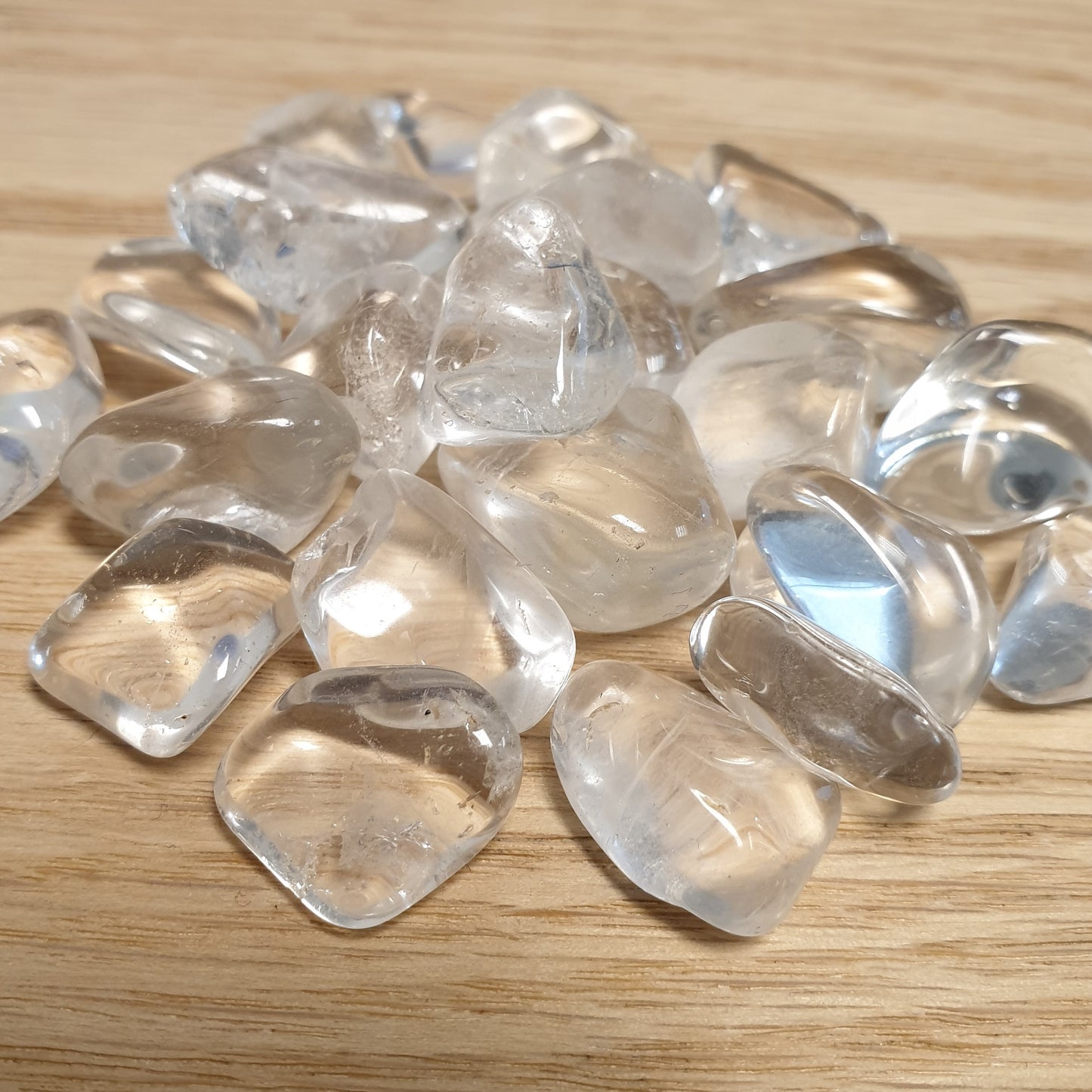 Clear Quartz Tumbles