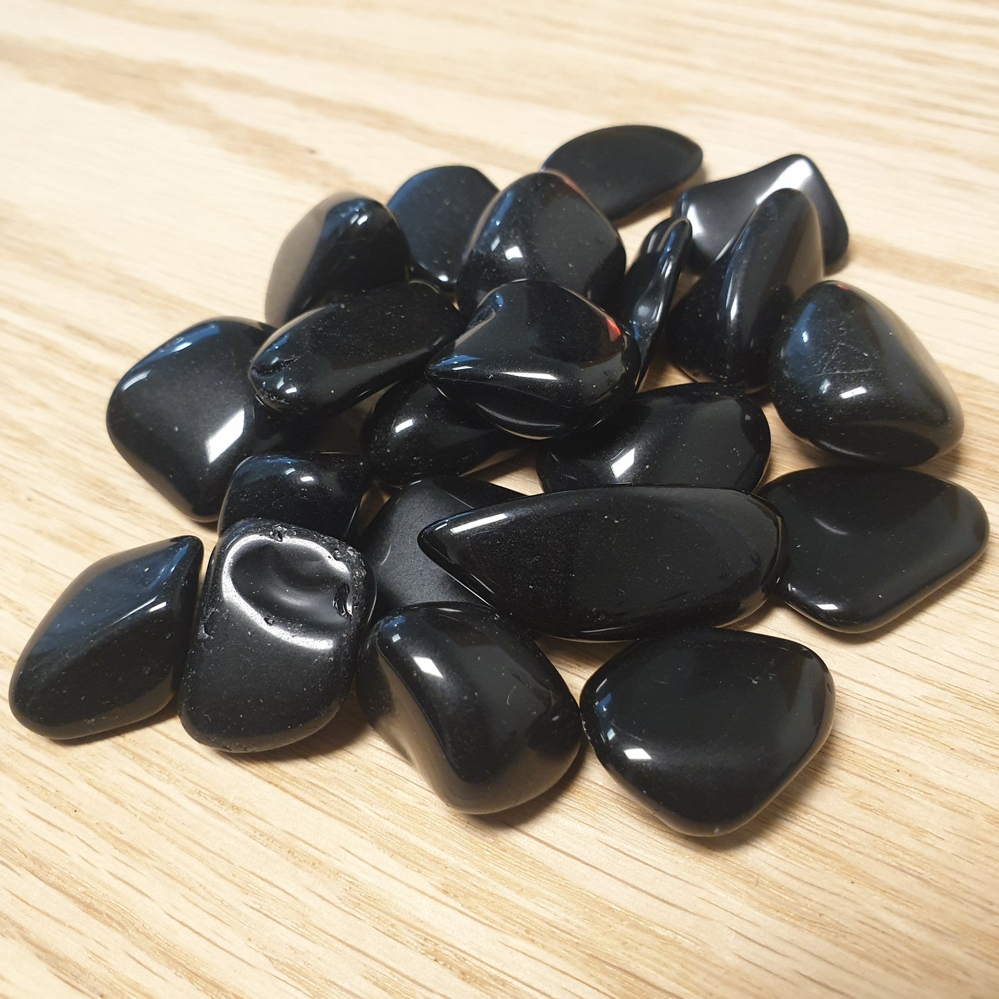 Black Obsidian Tumbles