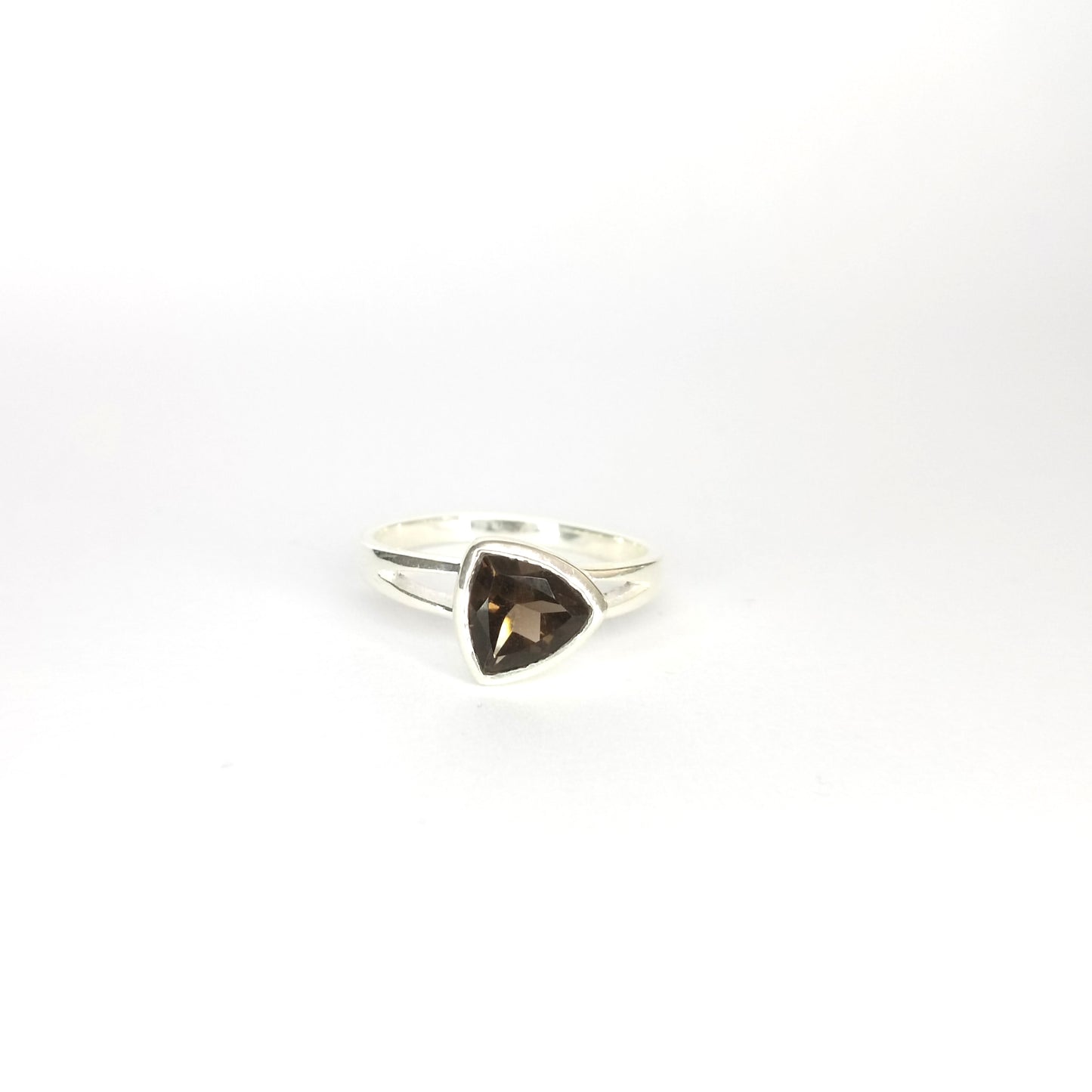 Smoky Quartz Trillian Ring |Silver