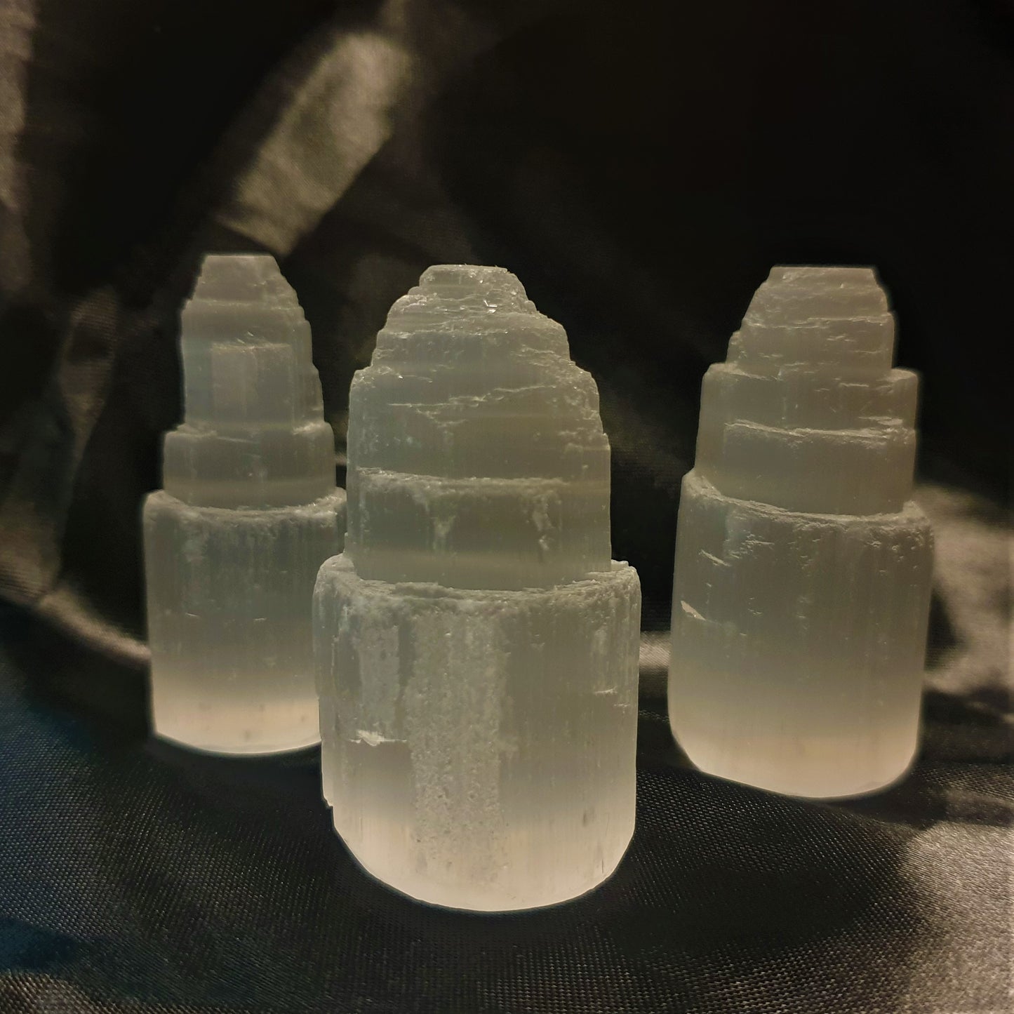 Selenite 6cm Tower